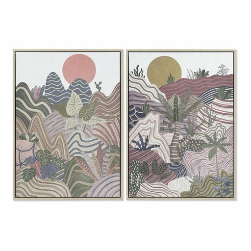 Lienzo DKD Home Decor Poliestireno Lienzo 53 x 4,5 x 73 cm