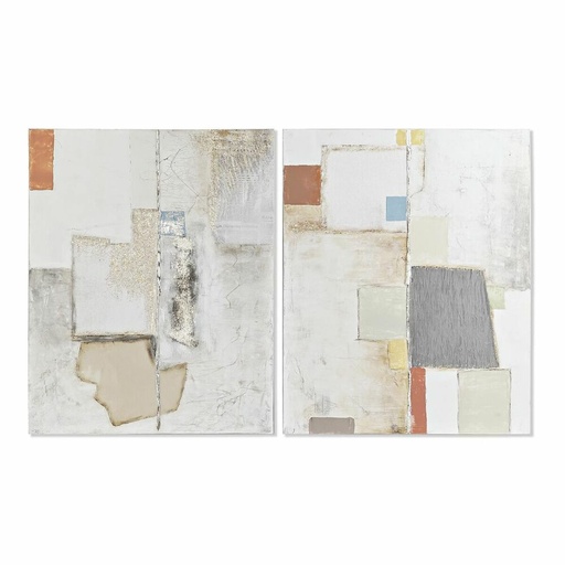 Cuadro DKD Home Decor Abstracto (80 x 3,7 x 100 cm) (2 Unidades)