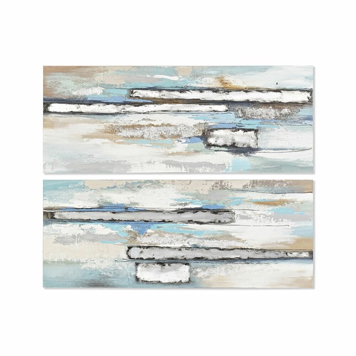 Lienzo DKD Home Decor Pino Lienzo 150 x 3 x 60 cm