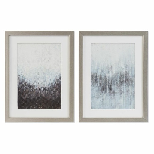 Cuadro DKD Home Decor Abstracto Moderno (30 x 2 x 40 cm) (2 Unidades)