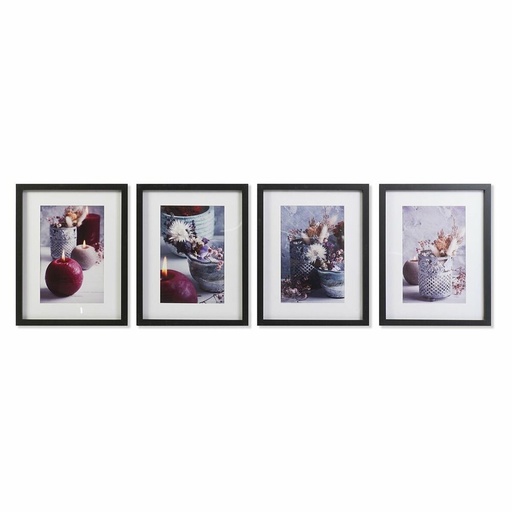 Cuadro DKD Home Decor (35 x 2,5 x 45 cm) (35 x 2 x 45 cm) (4 Unidades)