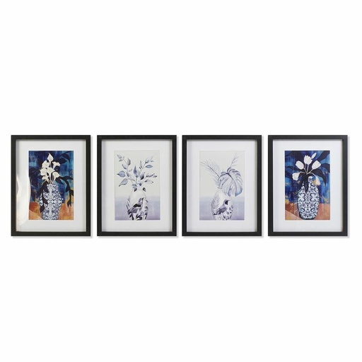 Cuadro DKD Home Decor Jarrón (35 x 2,5 x 45 cm) (35 x 2 x 45 cm) (4 Unidades)