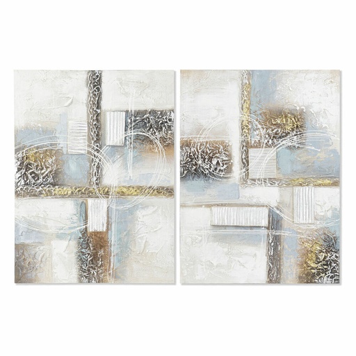 Cuadro DKD Home Decor Abstracto (60 x 3 x 80 cm) (2 Unidades)