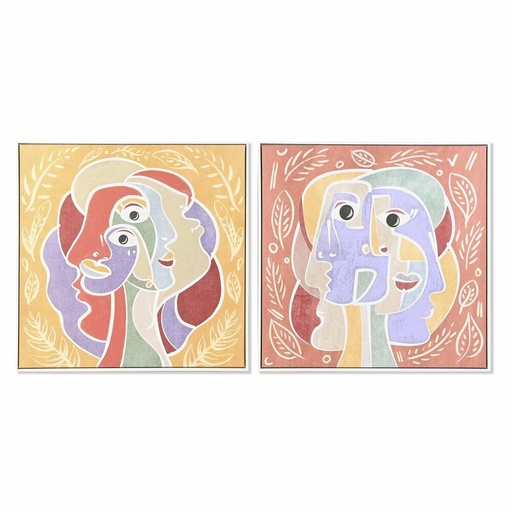 Canvas DKD Home Decor polystyrene Canvas