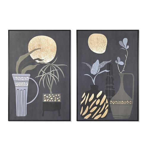 Lienzo DKD Home Decor Poliestireno Lienzo