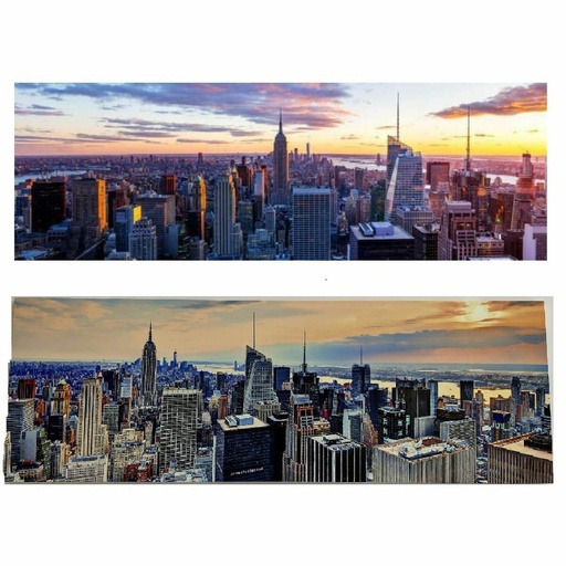Cuadro DKD Home Decor New York (120 x 2,5 x 40 cm) (2 Unidades)