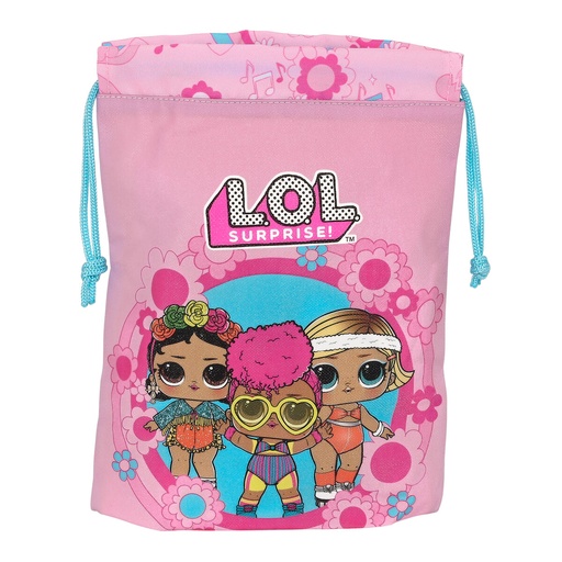 Bolsito de Merienda LOL Surprise! Glow girl Rosa