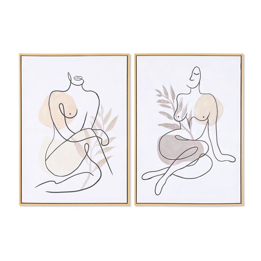 Canvas DKD Home Decor polystyrene Canvas 50 x 3,5 x 70 cm