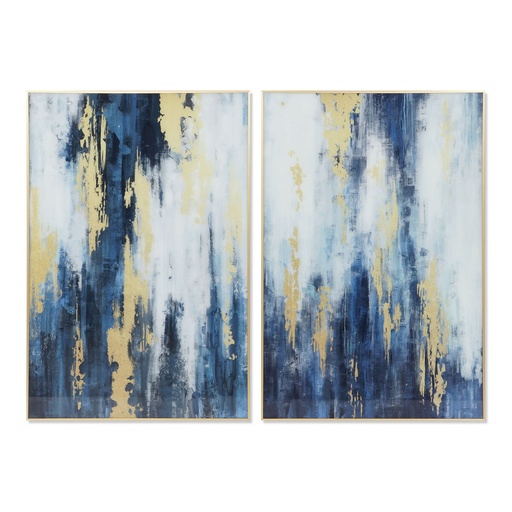 Cuadro DKD Home Decor Aluminio Cristal 80 x 2,5 x 120 cm