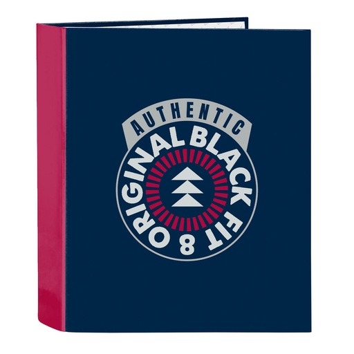 Carpeta de anillas BlackFit8 Azul marino A4 27 x 33 x 6 cm