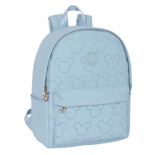 Mochila para Portátil Mickey Mouse Clubhouse Teen Snow Azul 31 x 40 x 16 cm
