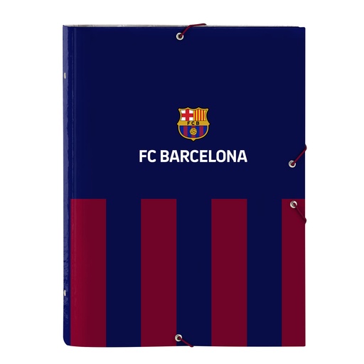 Organiser Folder F.C. Barcelona 24/25 Maroon Navy Blue A4 26 x 33.5 x 4 cm