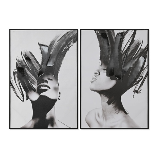 Canvas Home ESPRIT polystyrene Canvas 83 x 4 x 123 cm