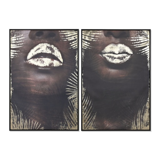 Canvas Home ESPRIT polystyrene Canvas 83 x 4 x 123 cm