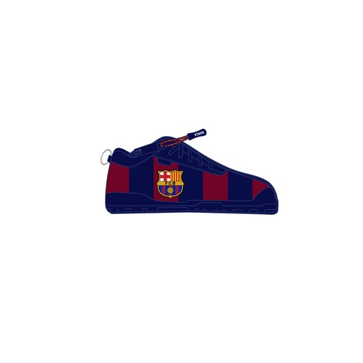 Estuche Escolar F.C. Barcelona Granate Azul marino 24 x 10 x 2 cm