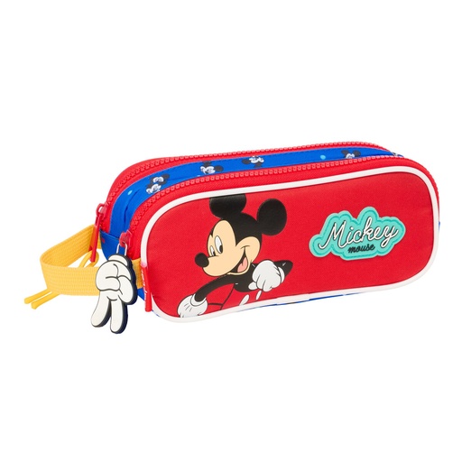 Double Carry-all Mickey Mouse Clubhouse Good day Blue 21 x 8 x 6 cm
