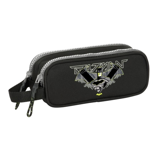 Portatodo Doble Batman Game over Negro 21 x 8 x 6 cm
