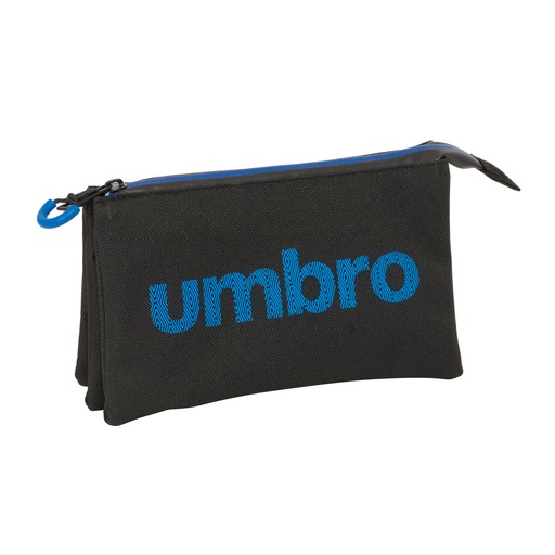 Triple Carry-all Kelme Jet black Black 22 x 12 x 3 cm