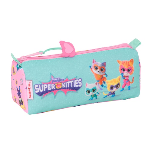 Portatodo SuperKitties Rosa Turquesa 21 x 8 x 7 cm