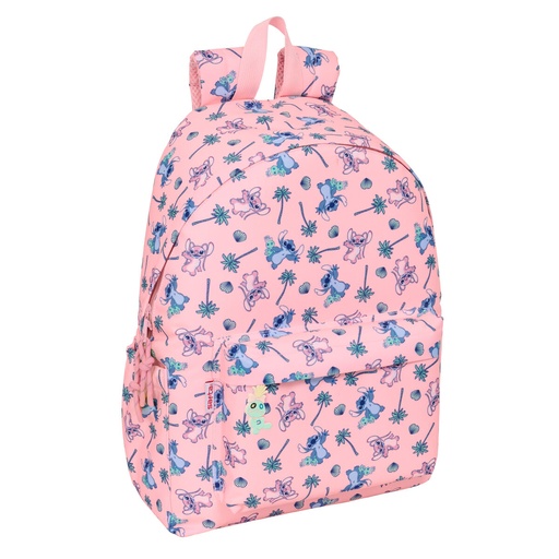Laptop Backpack Lilo & Stitch Beach Pink 31 x 43 x 13 cm