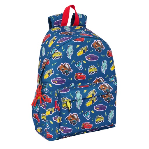 Mochila para Portátil Cars Racing Azul marino 31 x 43 x 13 cm
