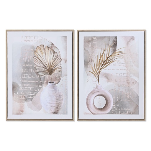 Canvas Home ESPRIT polystyrene Canvas 45 x 2,5 x 60 cm