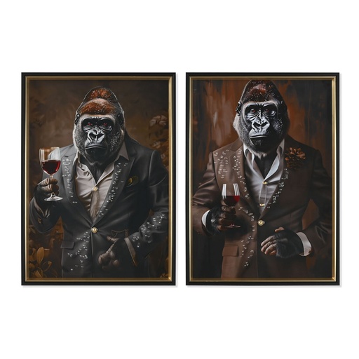 Canvas Home ESPRIT polystyrene Canvas 51,5 x 4,5 x 71,5 cm