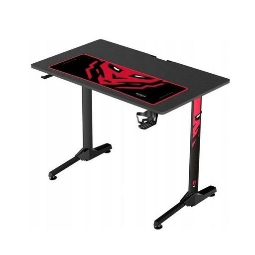 Desk Gaming Diablo Chairs 1469 White Black Red 100 x 75 x 60 cm