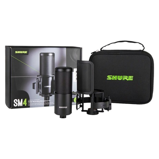 Micrófono Shure SM4-K-KIT Negro