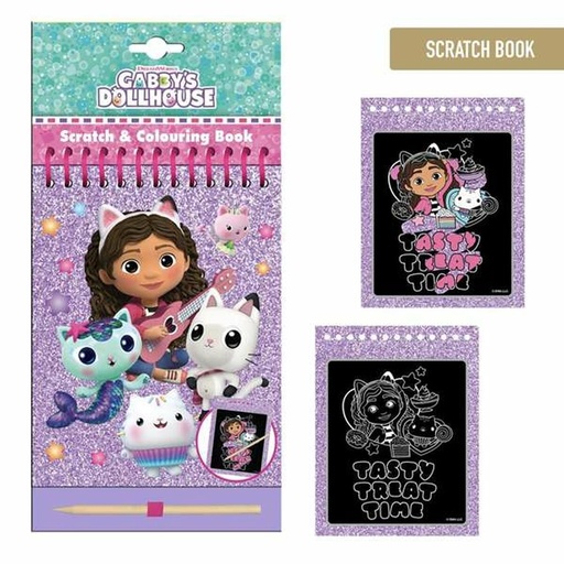 Stationery Set Gabby's Dollhouse Purple