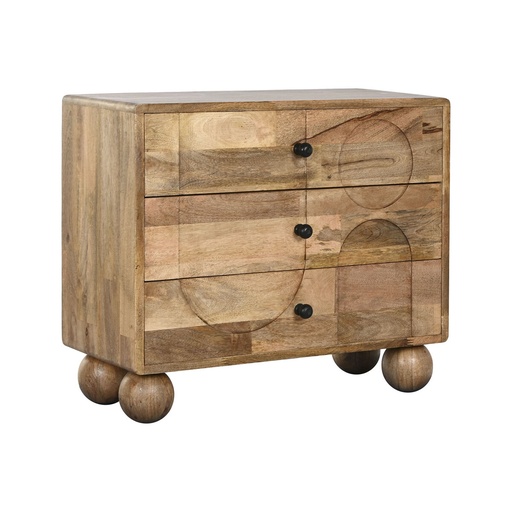 Chest of drawers Home ESPRIT Brown Modern 82 x 35 x 71 cm