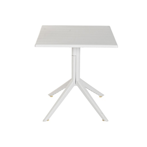 Dining Table Home ESPRIT Grey Metal polypropylene 70 x 70 x 75 cm