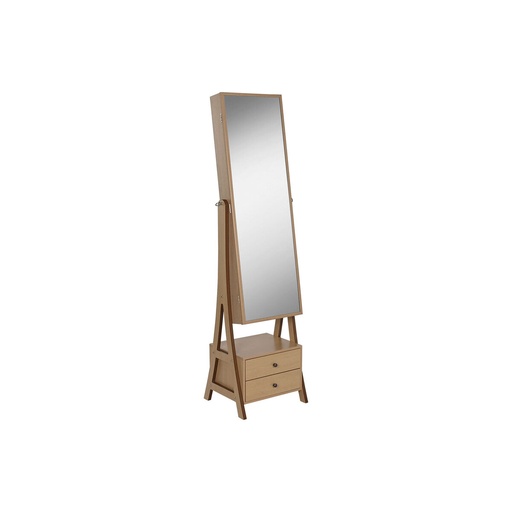 Joyero de Pie Home ESPRIT Natural Madera MDF 40 x 36 x 154 cm