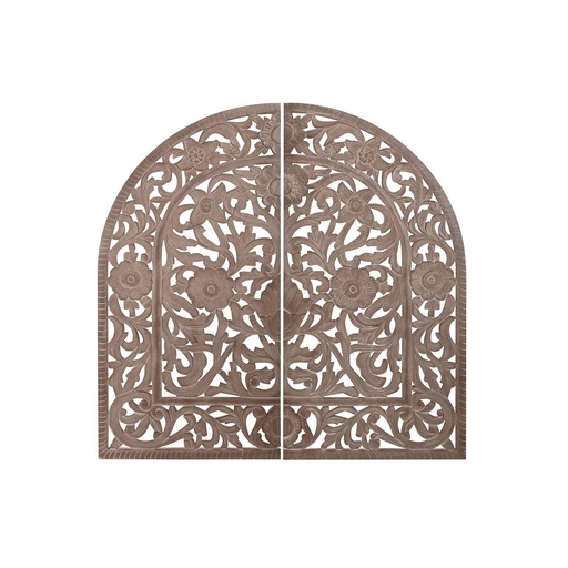 Headboard Home ESPRIT Natural 180 x 3,5 x 180 cm