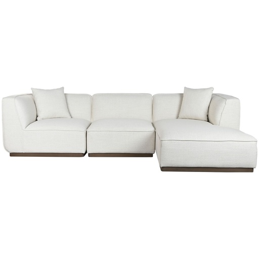 Sofa Home ESPRIT Cream Scandi 279 x 171 x 72 cm