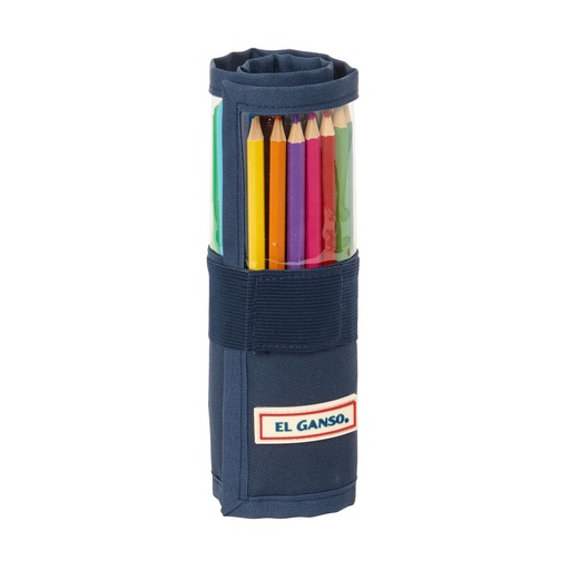 Plumier El Ganso Eclipse Azul marino 7 x 20 x 7 cm 27 Piezas