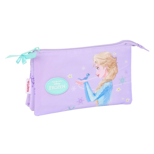 Triple Carry-all Frozen Spirit Lilac 22 x 12 x 3 cm