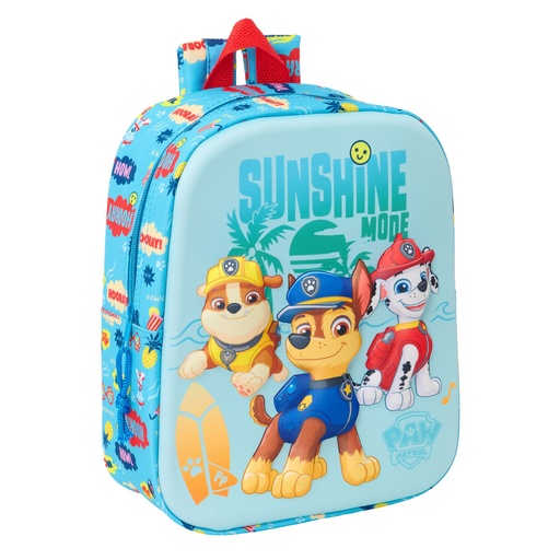 Child bag The Paw Patrol Blue 22 x 27 x 10 cm 3D