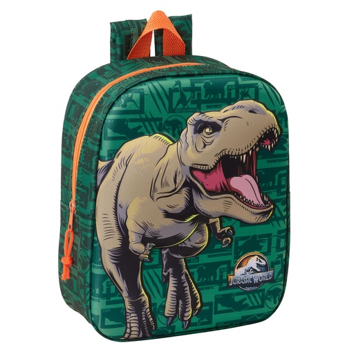 Child bag Jurassic World Dark green 22 x 27 x 10 cm 3D