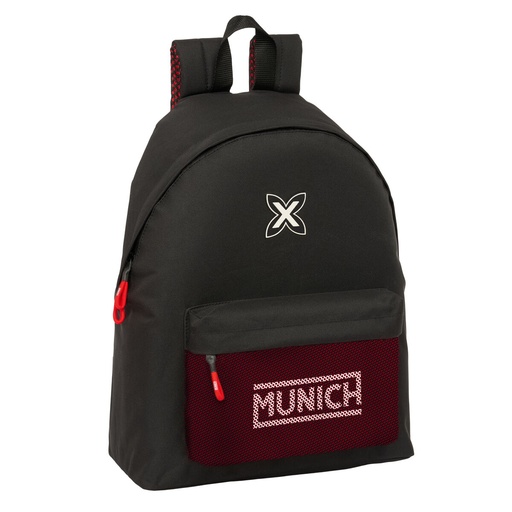 Mochila Escolar Munich Vulcan Negro 33 x 42 x 15 cm