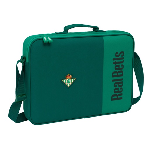Cartera Escolar Real Betis Balompié Verde Verde Claro 38 x 28 x 6 cm