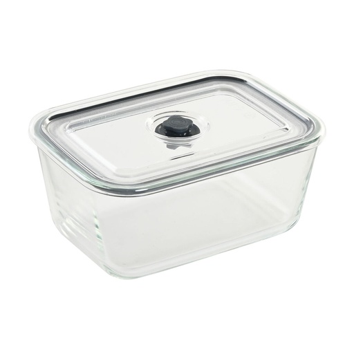 Fiambrera Home ESPRIT Transparente Polipropileno Vidrio de Borosilicato 1,5 L