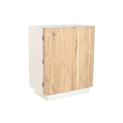 Botellero Home ESPRIT Blanco Natural 85 x 50 x 100 cm