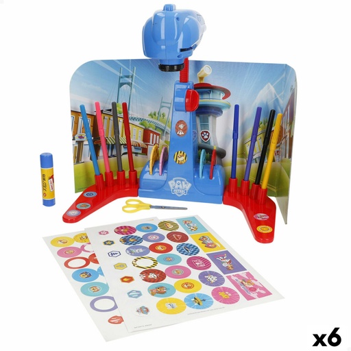 Drawing Set The Paw Patrol (6 Units)