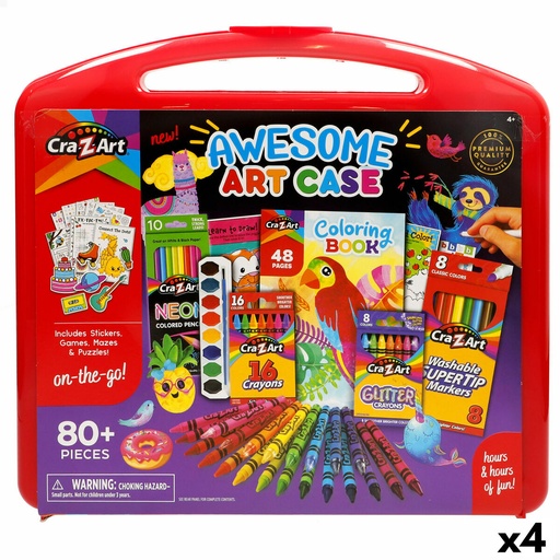Drawing Set Cra-Z-Art (4 Units)