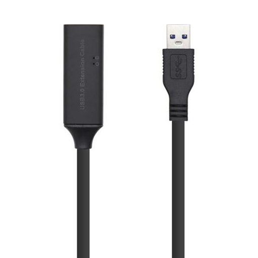 Adaptador USB Aisens A105-0407 Negro 5 m USB 3.0 (1 unidad)
