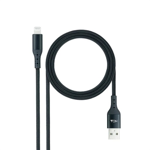 Accesorio NANOCABLE 10.10.0401-COBK 1 m Negro (1 unidad)