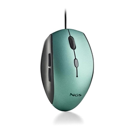 Ratón NGS MOTHICE Verde 1600 dpi