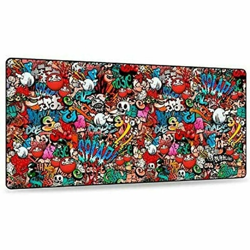 Alfombrilla de Ratón Subblim SUB-MP-01PUW02 Multicolor XL