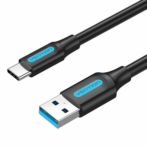 Cable USB A a USB-C Vention COZBF Negro 1 m